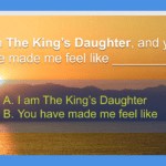 I am the King's Daughter (Tamar Devotional Worksheet)