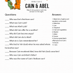 Cain & Abel Bible Quiz
