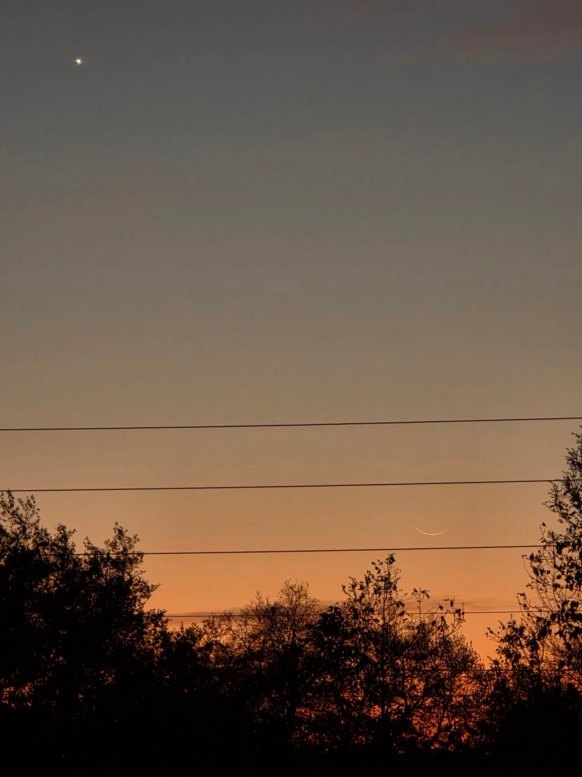 New Moon sighting in Clermont, Florida — March 19, 2026
