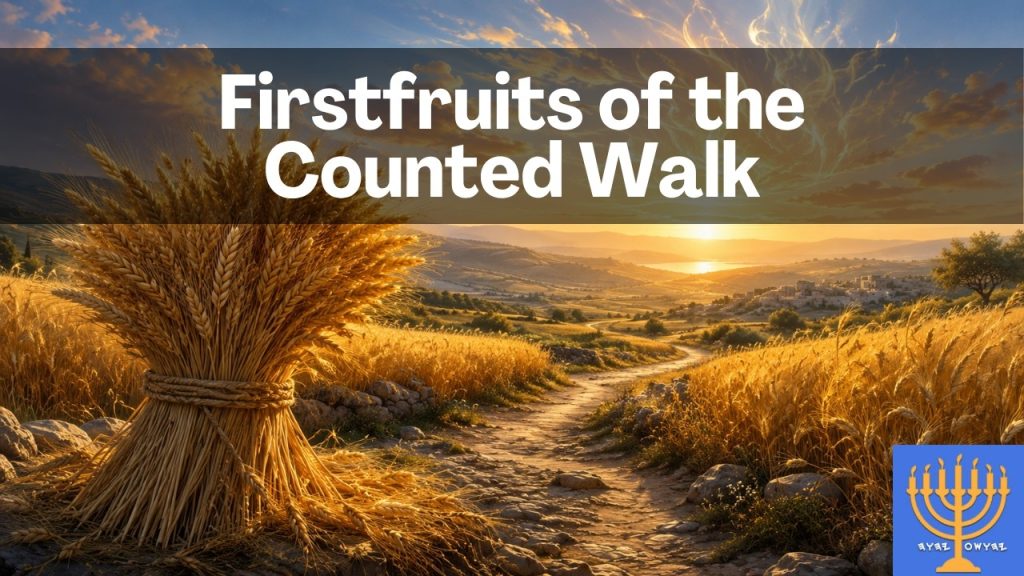 Firstfruits of the Counted Walk: A Look at the Omer Counting Period which Begins at First Fruits
