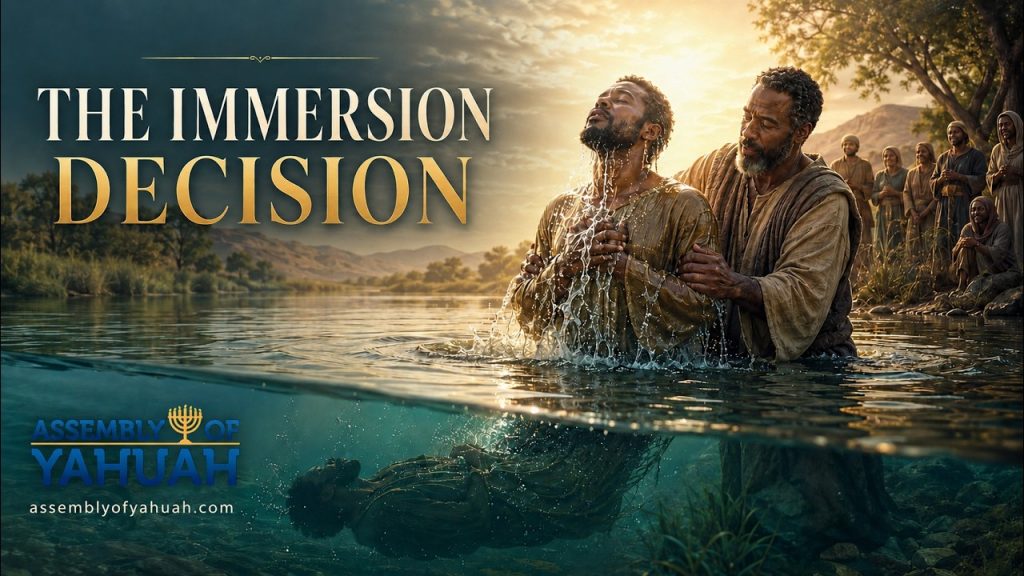 The Immersion Decision: What Baptism Means, and How to Know You’re Ready